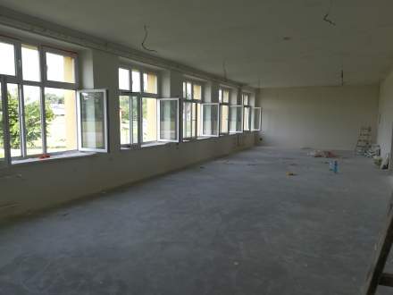 Sala w trakcie remontu