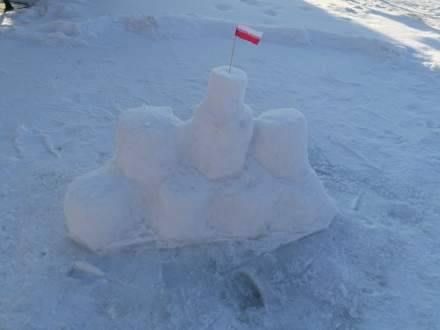 Projektowe zabawy na śniegu