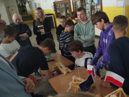 Wizyta uczniów z Bąkowa w Senovie