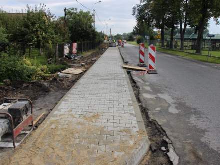 Trwają prace w Bąkowie