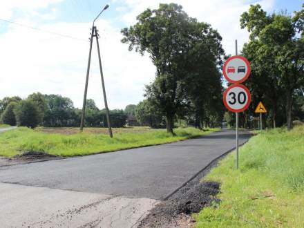 Trwają prace w Bąkowie