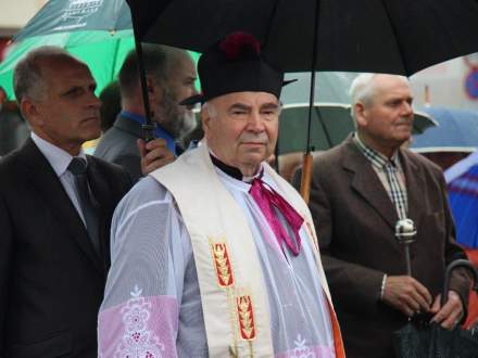 Uroczystość poświęcenia Figury Chrystusa Króla na Rynku w Strumieniu w dniu 21.08.2016r.