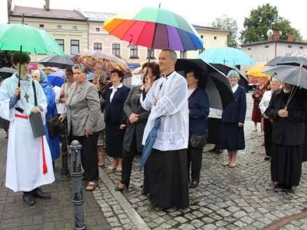 Uroczystość poświęcenia Figury Chrystusa Króla na Rynku w Strumieniu w dniu 21.08.2016r.