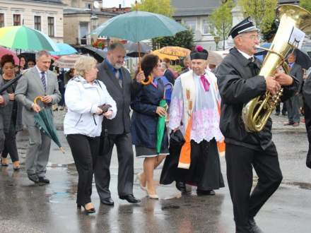 Uroczystość poświęcenia Figury Chrystusa Króla na Rynku w Strumieniu w dniu 21.08.2016r.