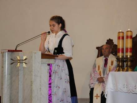 Uroczystość poświęcenia Figury Chrystusa Króla na Rynku w Strumieniu w dniu 21.08.2016r.