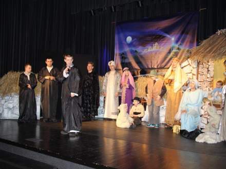 Przegląd jasełek w Miejsko-Gminnym Ośrodku Kultury w Strumieniu