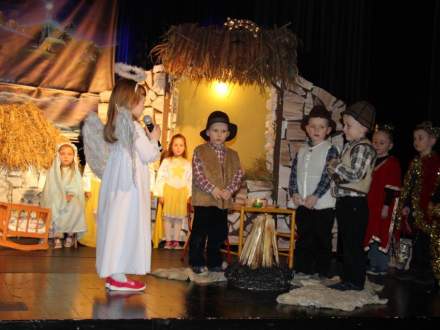 Przegląd jasełek w Miejsko-Gminnym Ośrodku Kultury w Strumieniu