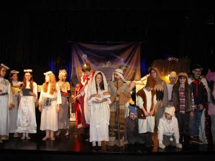 Przegląd jasełek w Miejsko-Gminnym Ośrodku Kultury w Strumieniu