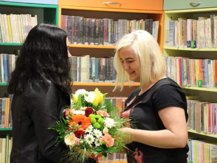 Spotkanie w Bibliotece z Agatą Kijorą