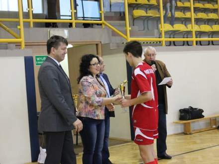 Wręczenie nagagród przez Burmistrz Strumienia Annę Grygierek i Janusza Króla, Starosty Cieszyńskiego