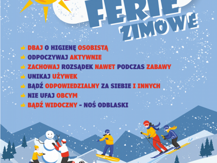 Bezpieczne ferie zimowe zasady