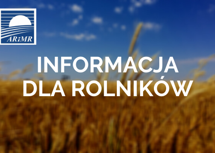 Informacja dla rolników