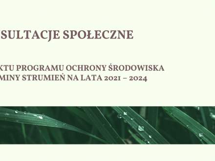 Konsultacje społeczne