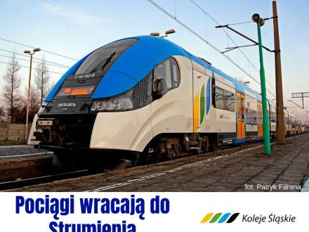 Pociągi wracają do Strumienia