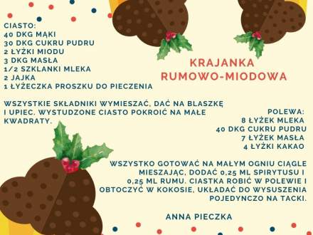 Krajanka rumowo - miodowa