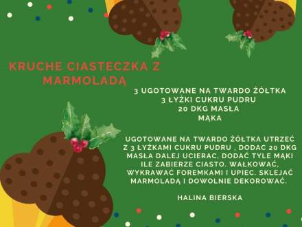 Kruche ciasteczka z marmoladą