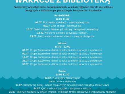 Wakacje z Biblioteką