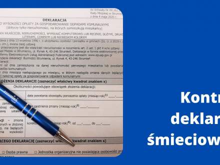 Kontrola deklaracji śmieciowych - grafika