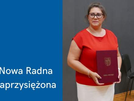 Nowa Radna zaprzysiężona