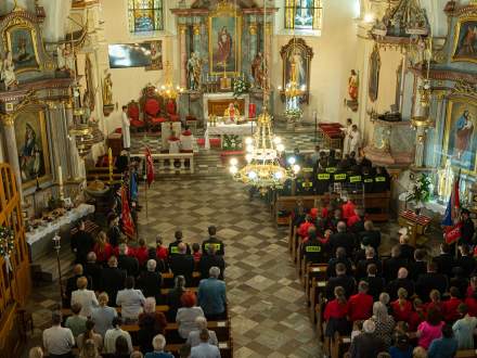 Uroczysta Msza w Sanktuarium Św. Barbary w Strumieniu