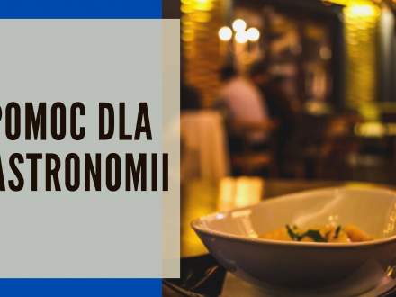 Pomoc dla gastronomii - grafika