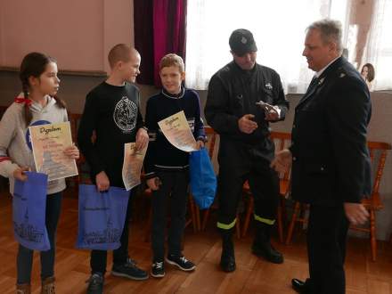 Eliminacje gminne do Turnieju Wiedzy Pożarniczej 15.03.2019