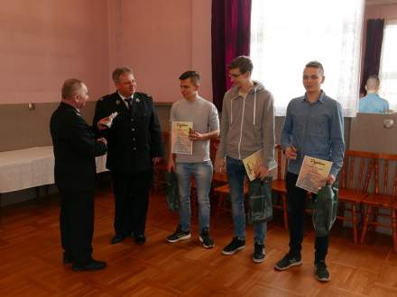 Eliminacje gminne do Turnieju Wiedzy Pożarniczej 15.03.2019