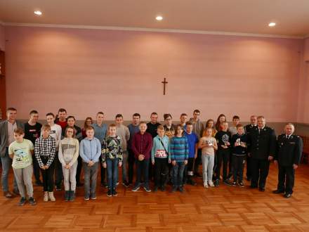 Eliminacje gminne do Turnieju Wiedzy Pożarniczej 15.03.2019