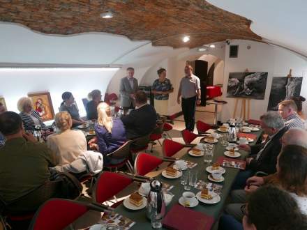 Spotkanie podsumowujące bezpłatne kursy dla mieszkańców gminy Strumień