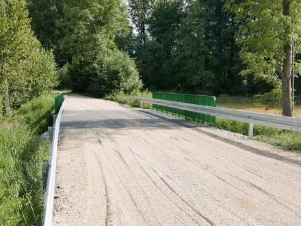 Mostek przy ul. Skrajnej po remoncie