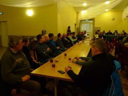 Zebranie wiejskie w Drogomyślu