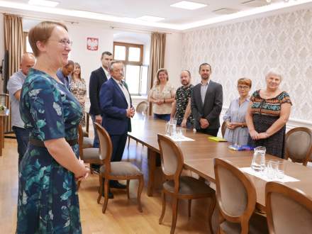 Spotkanie z kierownikami referatów oraz dyrektorami jednostek organizacyjnych