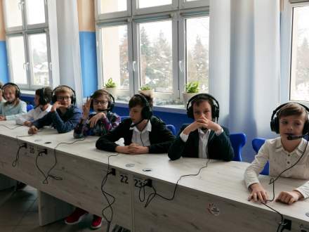 Otwarcie pracowni językowej w Strumieniu