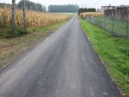 Ulica Polna w Pruchnej