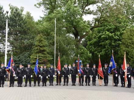 Przekazanie wozu dla OSP Pruchna fot. M.Gruszka