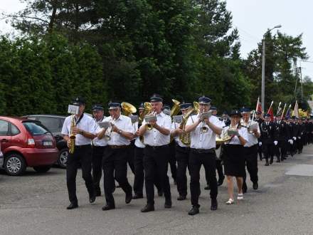 Przekazanie wozu dla OSP Pruchna fot. M.Gruszka