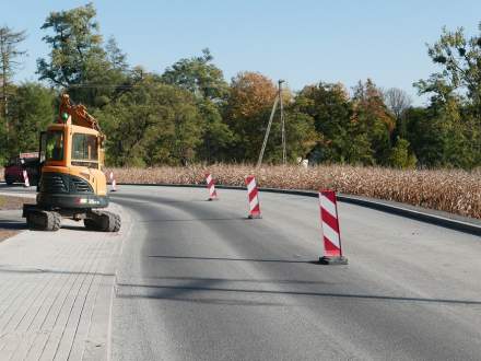 Remont ul. Głównej w Pruchnej