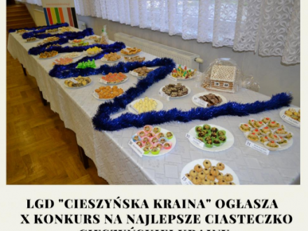 X Konkurs na najlepsze Ciasteczko Cieszyńskiej Krainy- grafika