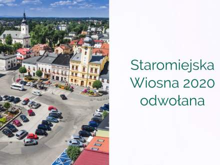 Staromiejska Wiosna odwołana