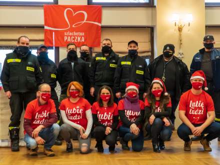 Szlachetna Paczka - sztab w Bąkowie