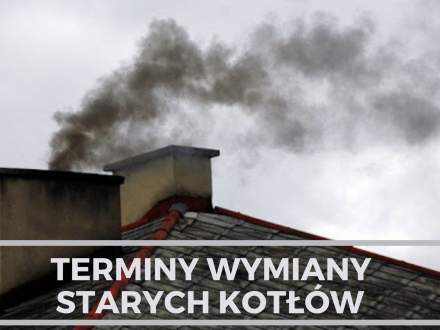 Terminy wymiany starych kotłów grafika