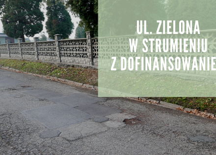 Ul. Zielona przed remontem