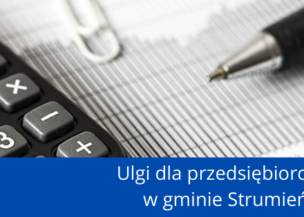 Ulgi dla przedsiębiorców