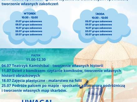 Wakacje w bibliotece