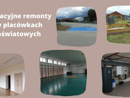 Wakacyjne remonty w placówkach oświatowych