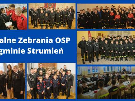 Walne Zebrania OSP w gminie Strumień