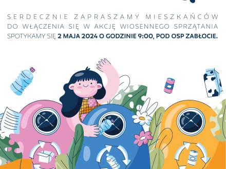 Wiosenne sprzątanie Zabłocia