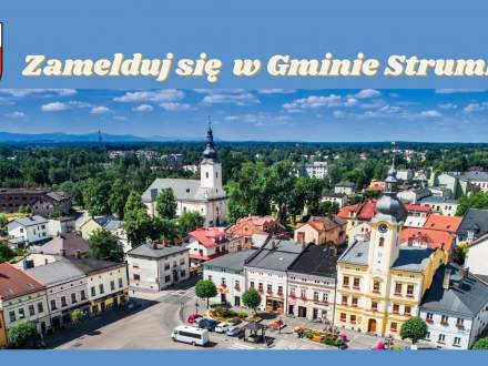 Zamelduj się w Gminie Strumień - grafika