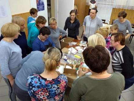 Zajęcia ze sztuki decoupage