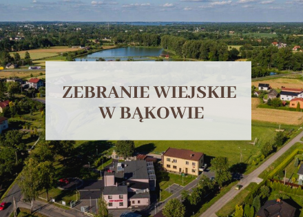 Zapraszamy na Zebranie Wiejskie